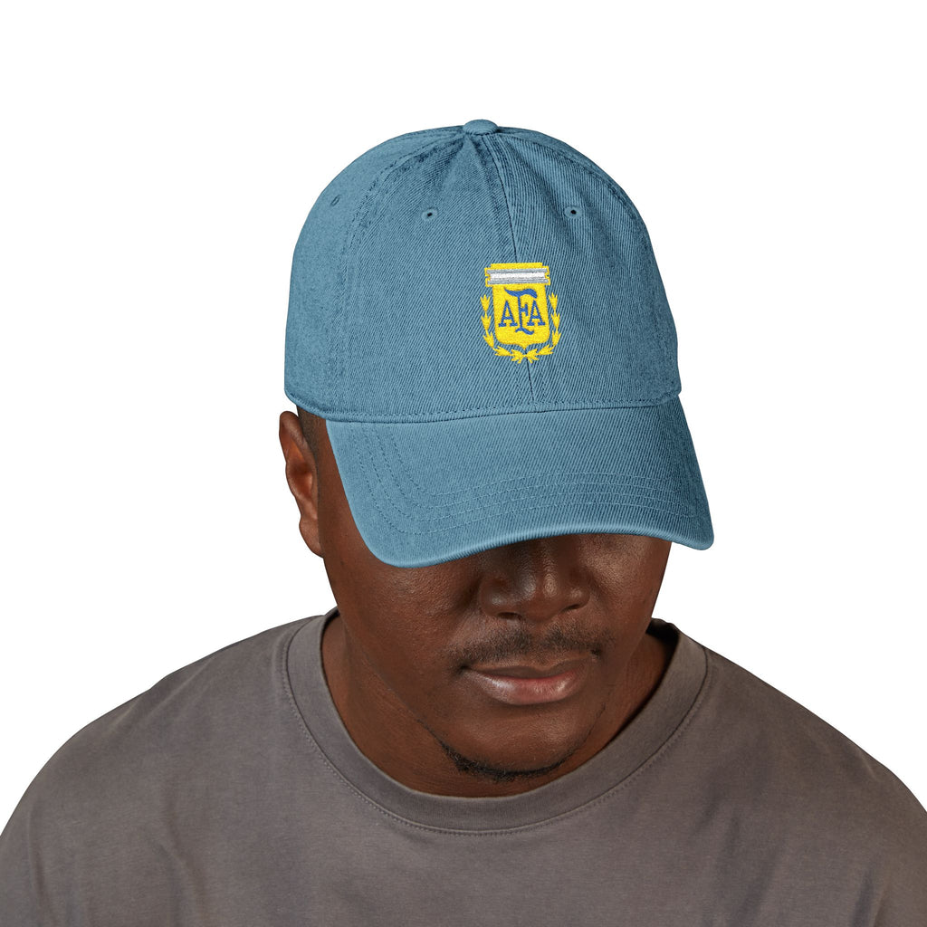 ARGENTINA · FIFA World Cup 2026 Dad Hat | Embroidered Fan Cap | Soccer Supporter Accessory