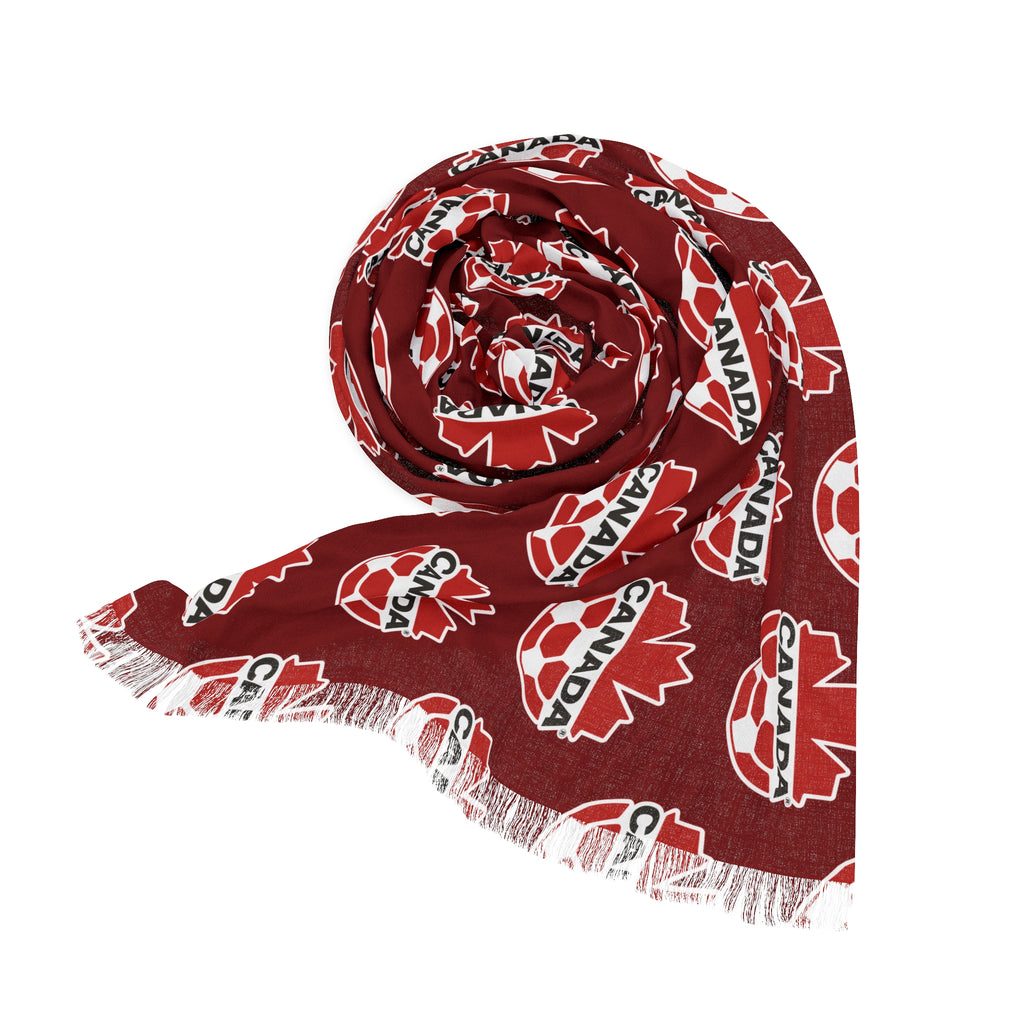 CANADA · FIFA World Cup 2026 Scarf | Lightweight Fan Scarf | Soccer Supporter Accessory