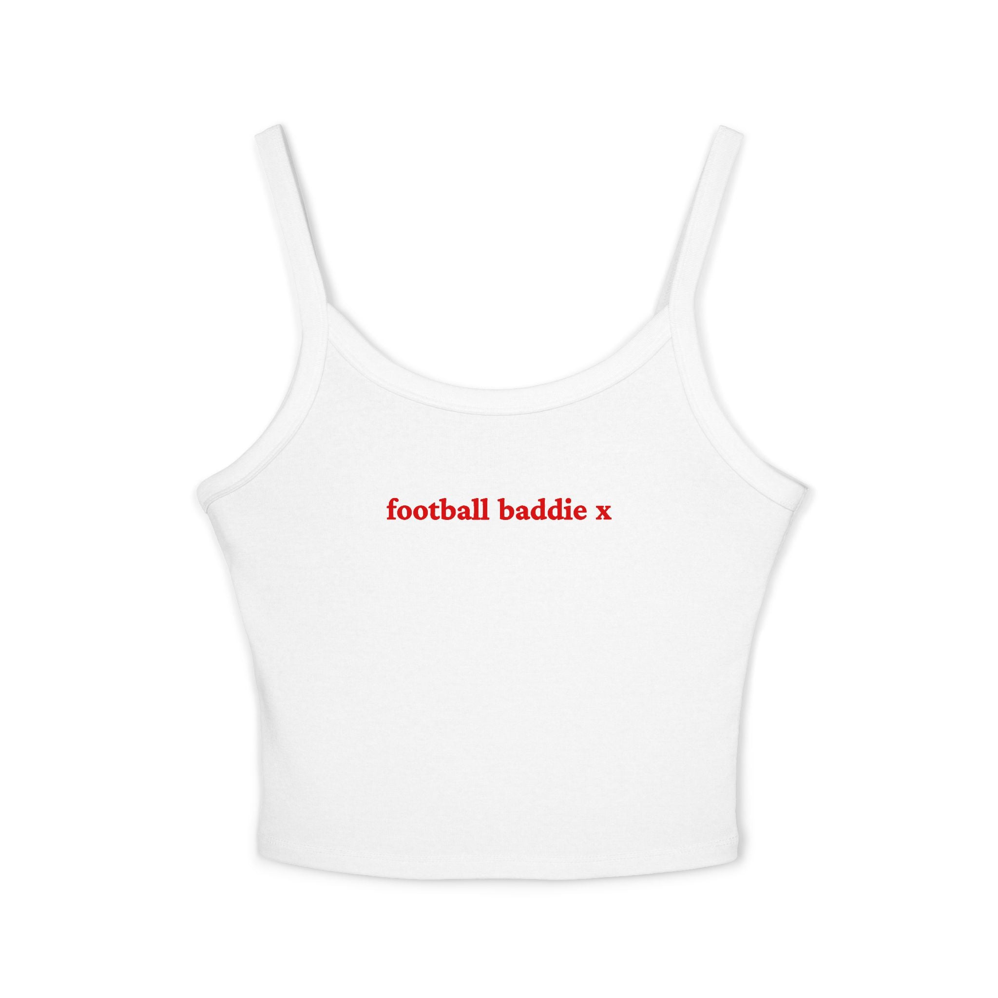 Football baddie X Crop Tank | Football Girl Aesthetic | World Cup 2026