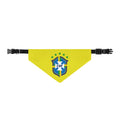 BRAZIL Soccer Pet Bandana – Clip-On Dog & Cat Accessory | World Cup 2026 Fan Gift