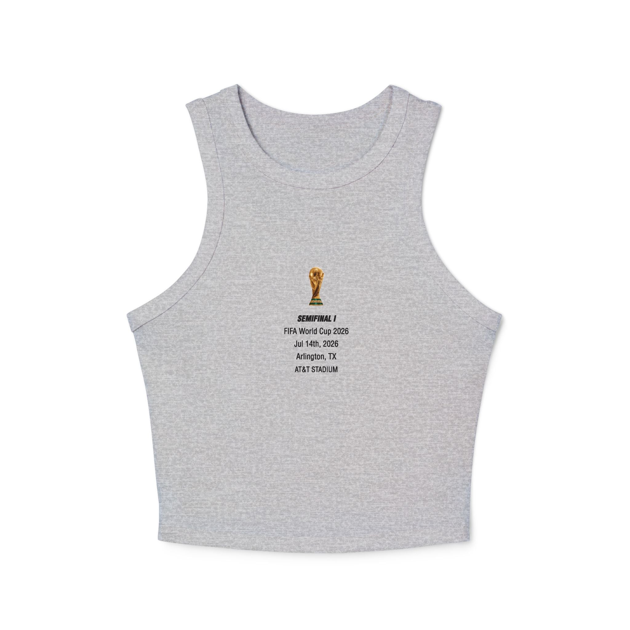 World Cup 2026 · Semifinal I Racer Tank | Women's Micro Rib Crop | Match-Detail