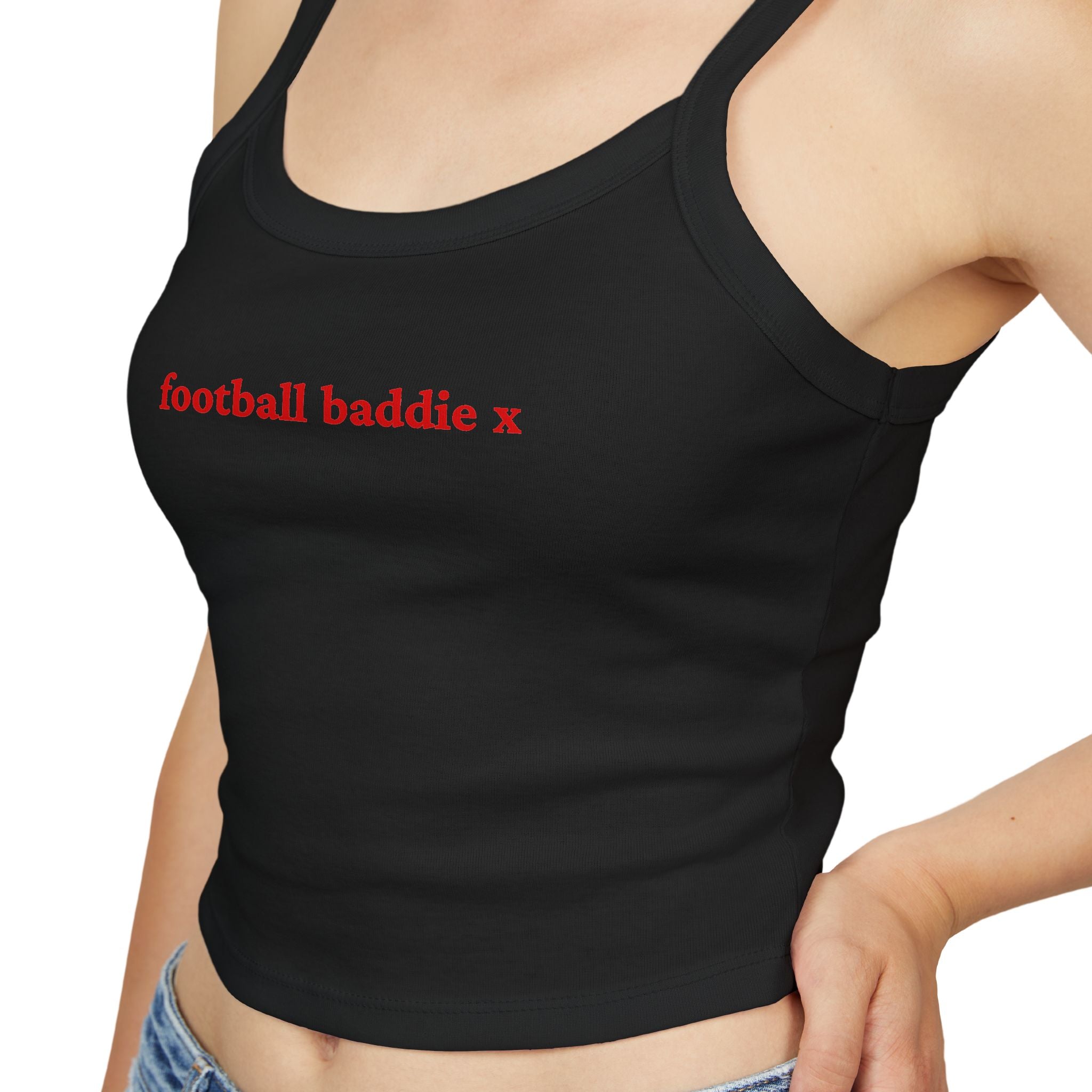 Football baddie X Crop Tank | Football Girl Aesthetic | World Cup 2026
