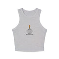 World Cup 2026 · Semifinal II Racer Tank | Women's Micro Rib Crop | Match-Detail