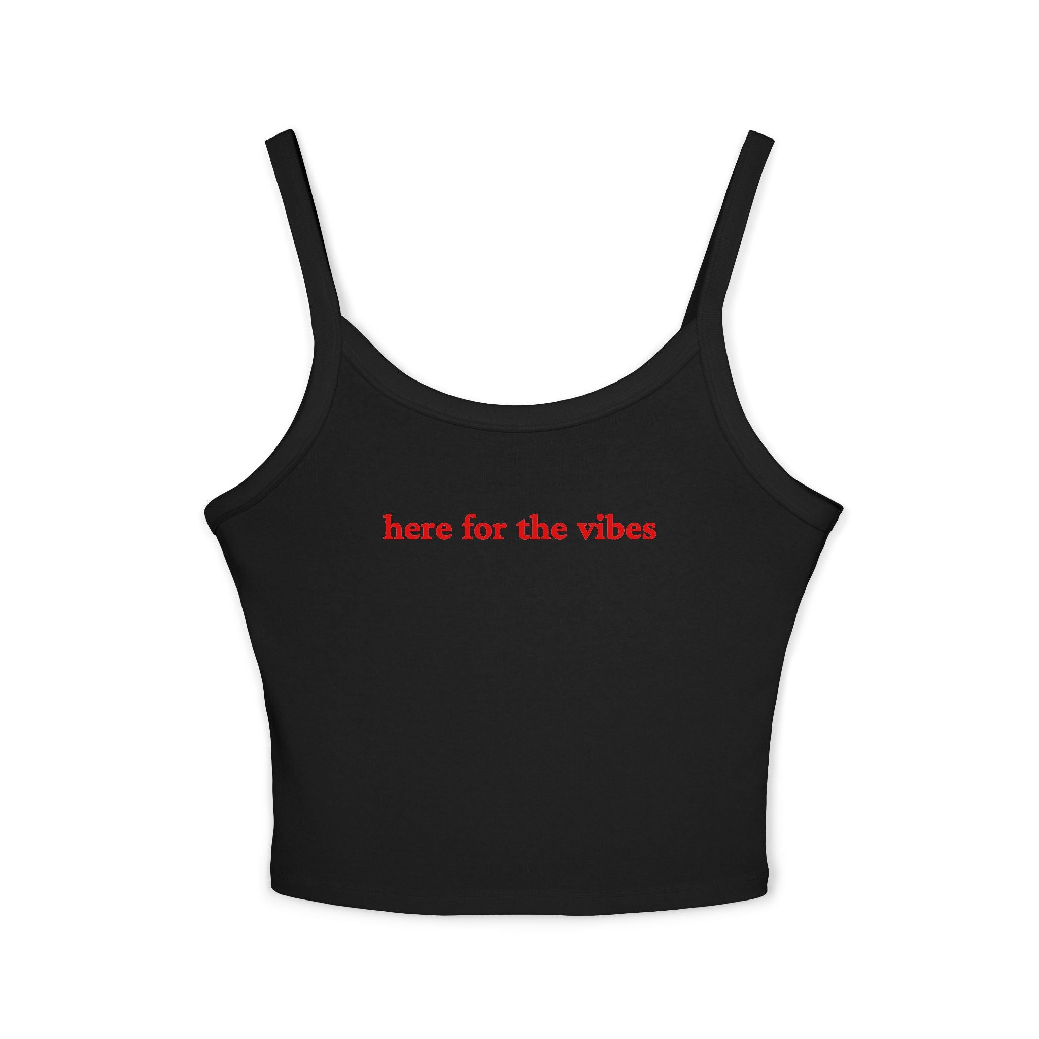Here for the vibes Crop Tank | Football Girl Aesthetic | World Cup 2026