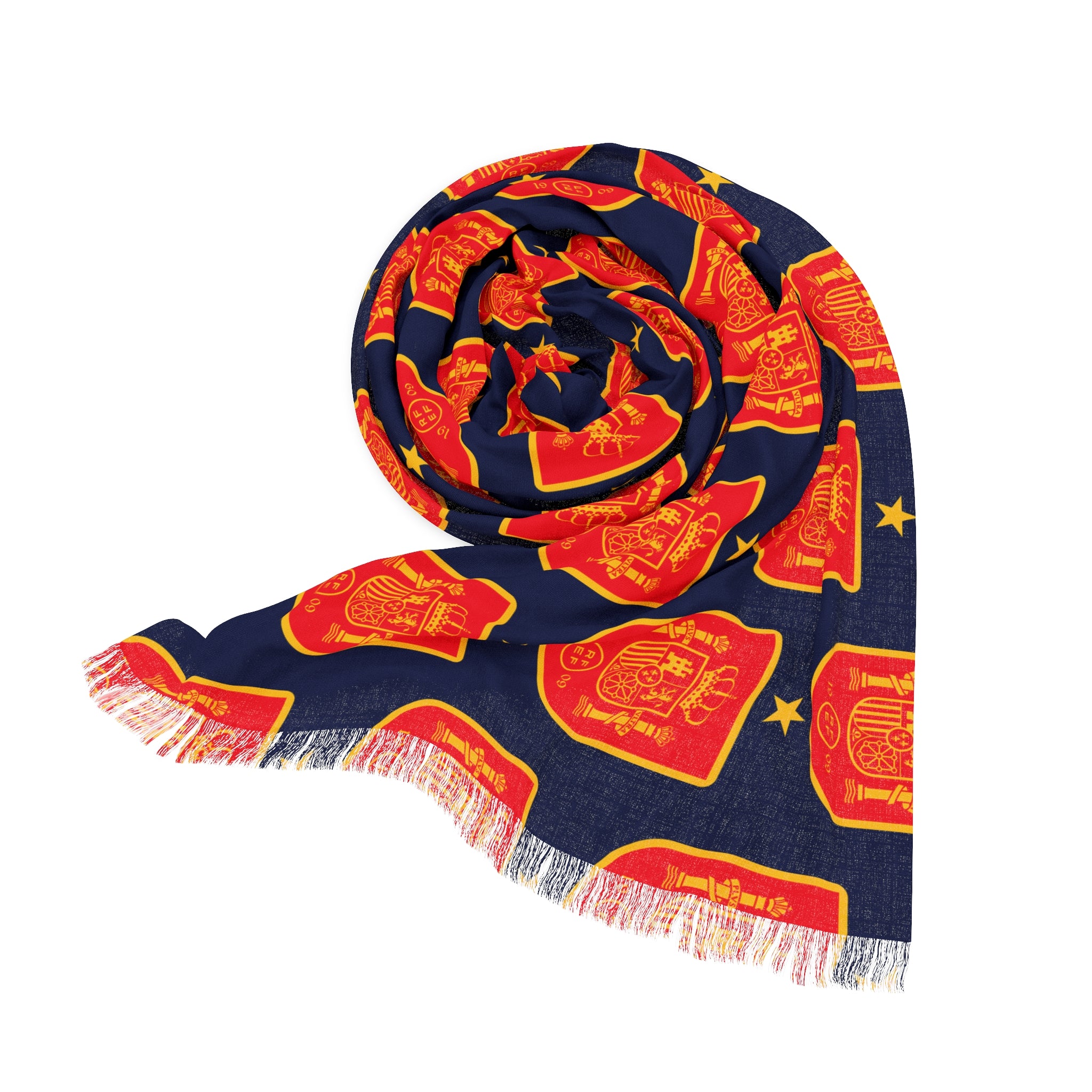 SPAIN · FIFA World Cup 2026 Scarf | Lightweight Fan Scarf | Soccer Supporter Accessory
