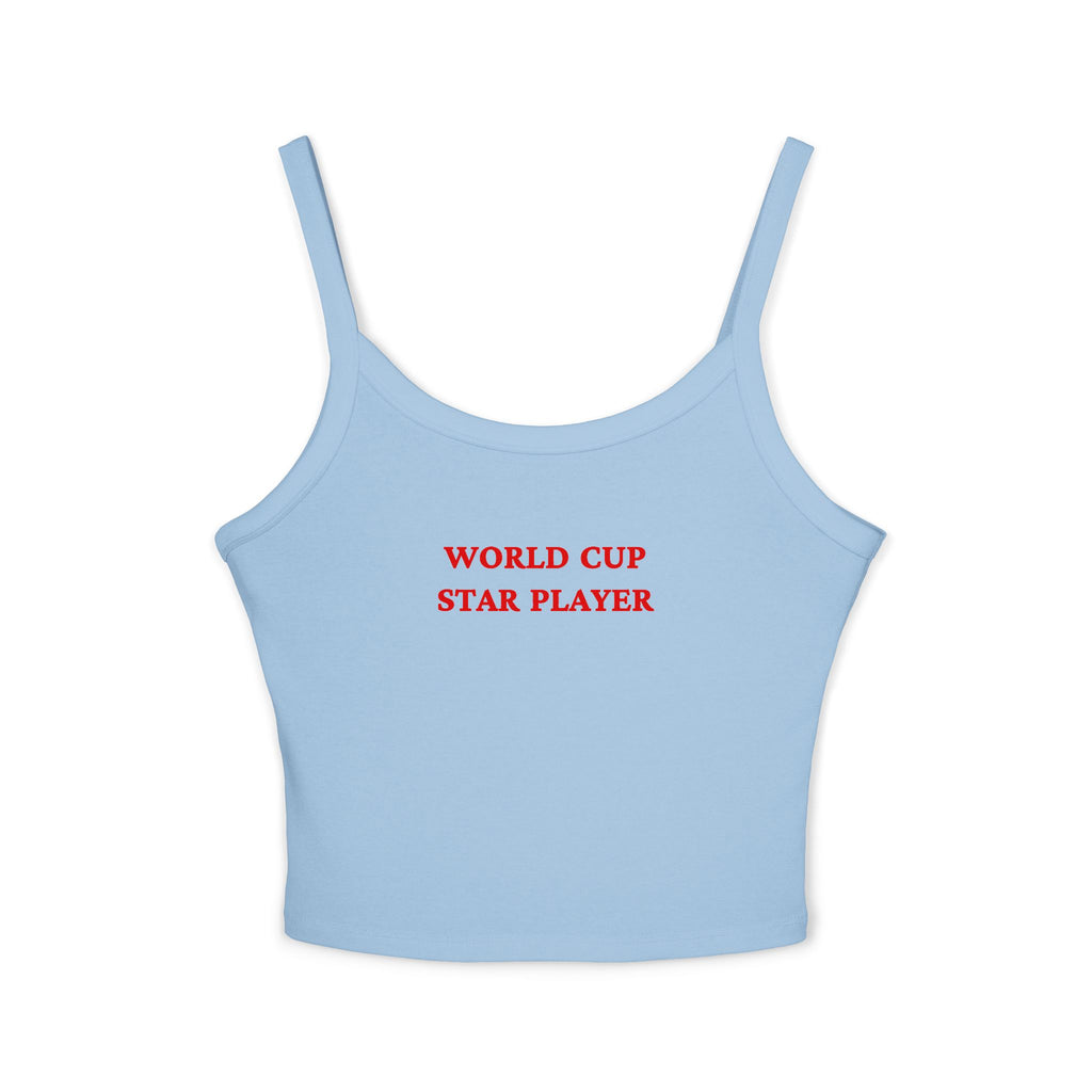 World Cup Star Player Crop Tank | Football Girl Aesthetic | World Cup 2026