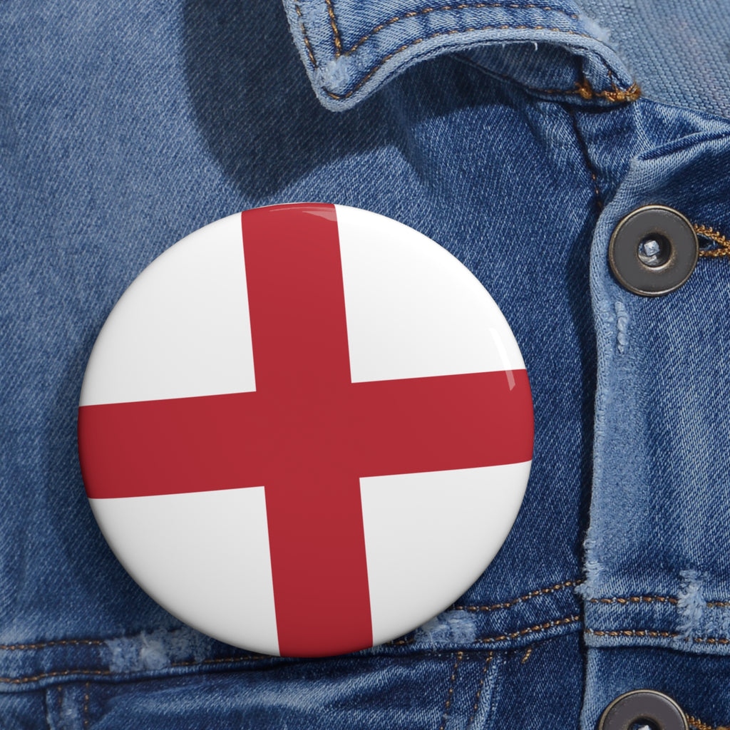 ENGLAND Soccer Pin Button – National Crest Fan Badge | World Cup 2026 Accessories