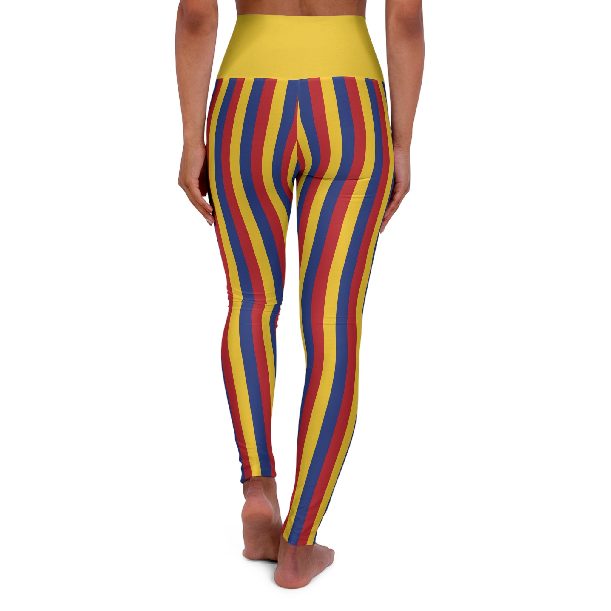 Colombia · FIFA World Cup 2026 High-Waisted Leggings | National Flag Yoga Pants | Soccer Fan Activewear