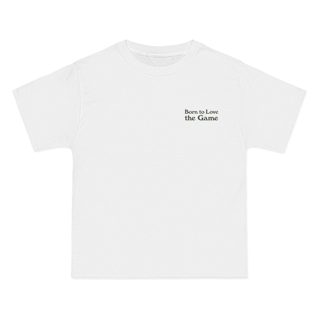 Born to Love the Game — Football Soccer Tee |  Football Pitch Graphic Shirt (Unisex)