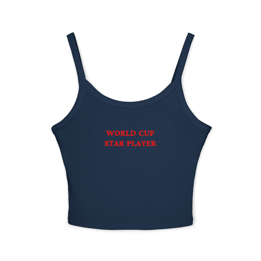 World Cup Star Player Crop Tank | Football Girl Aesthetic | World Cup 2026