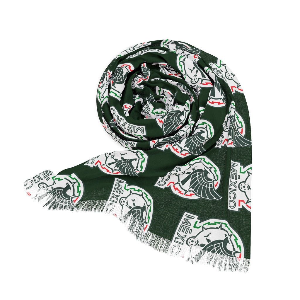 MEXICO · FIFA World Cup 2026 Scarf | Lightweight Fan Scarf | Soccer Supporter Accessory