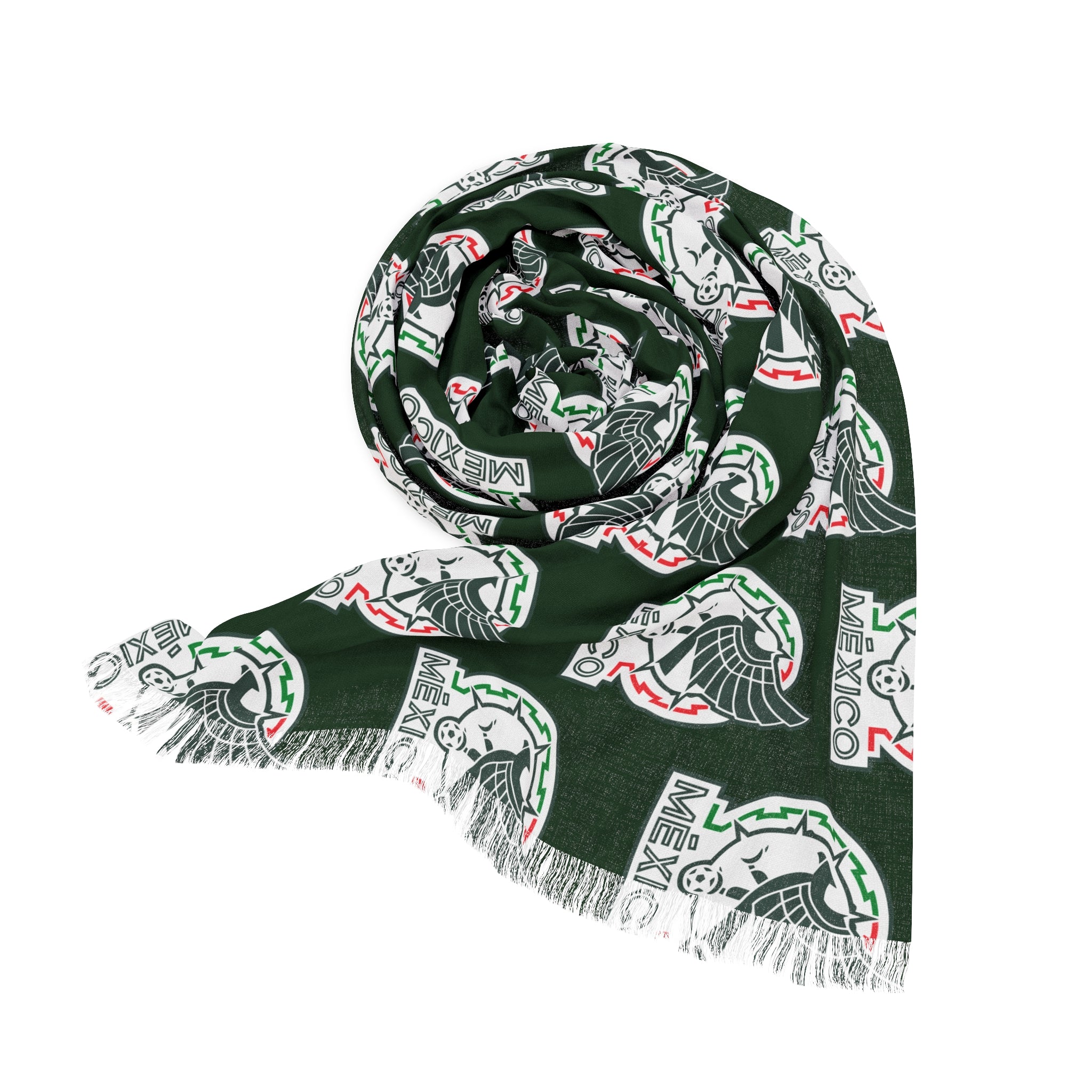 MEXICO · FIFA World Cup 2026 Scarf | Lightweight Fan Scarf | Soccer Supporter Accessory