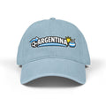 Argentina World Cup 2026 Embroidered Denim Hat – Soccer Fan Gift