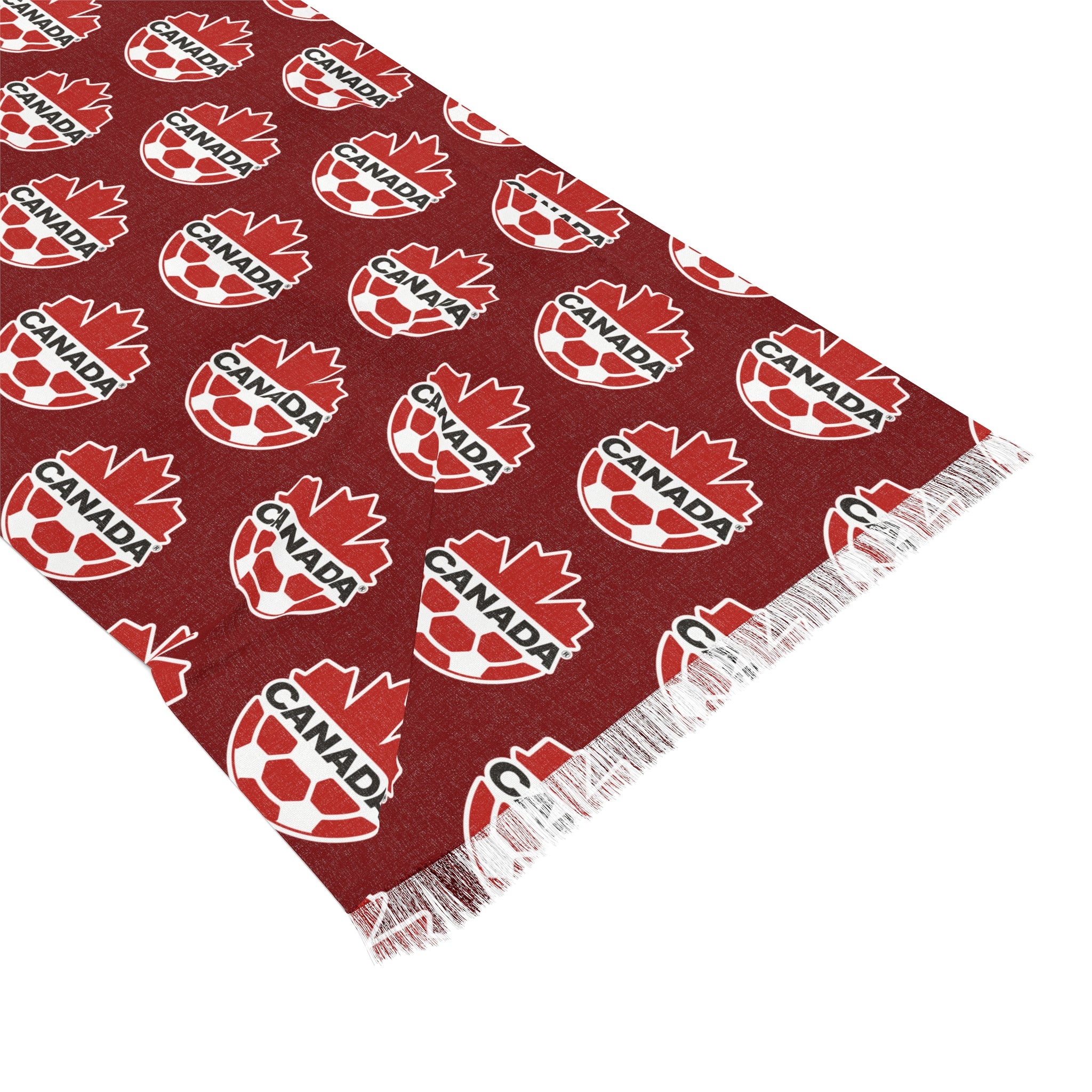 CANADA · FIFA World Cup 2026 Scarf | Lightweight Fan Scarf | Soccer Supporter Accessory