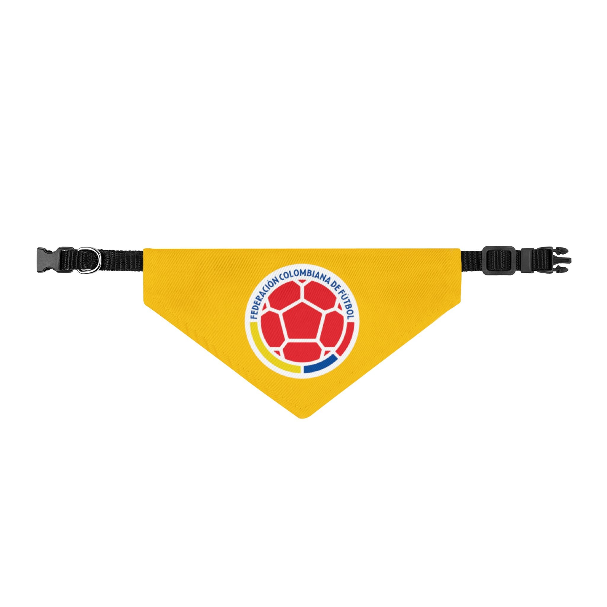 COLOMBIA Soccer Pet Bandana – Clip-On Dog & Cat Accessory | World Cup 2026 Fan Gift