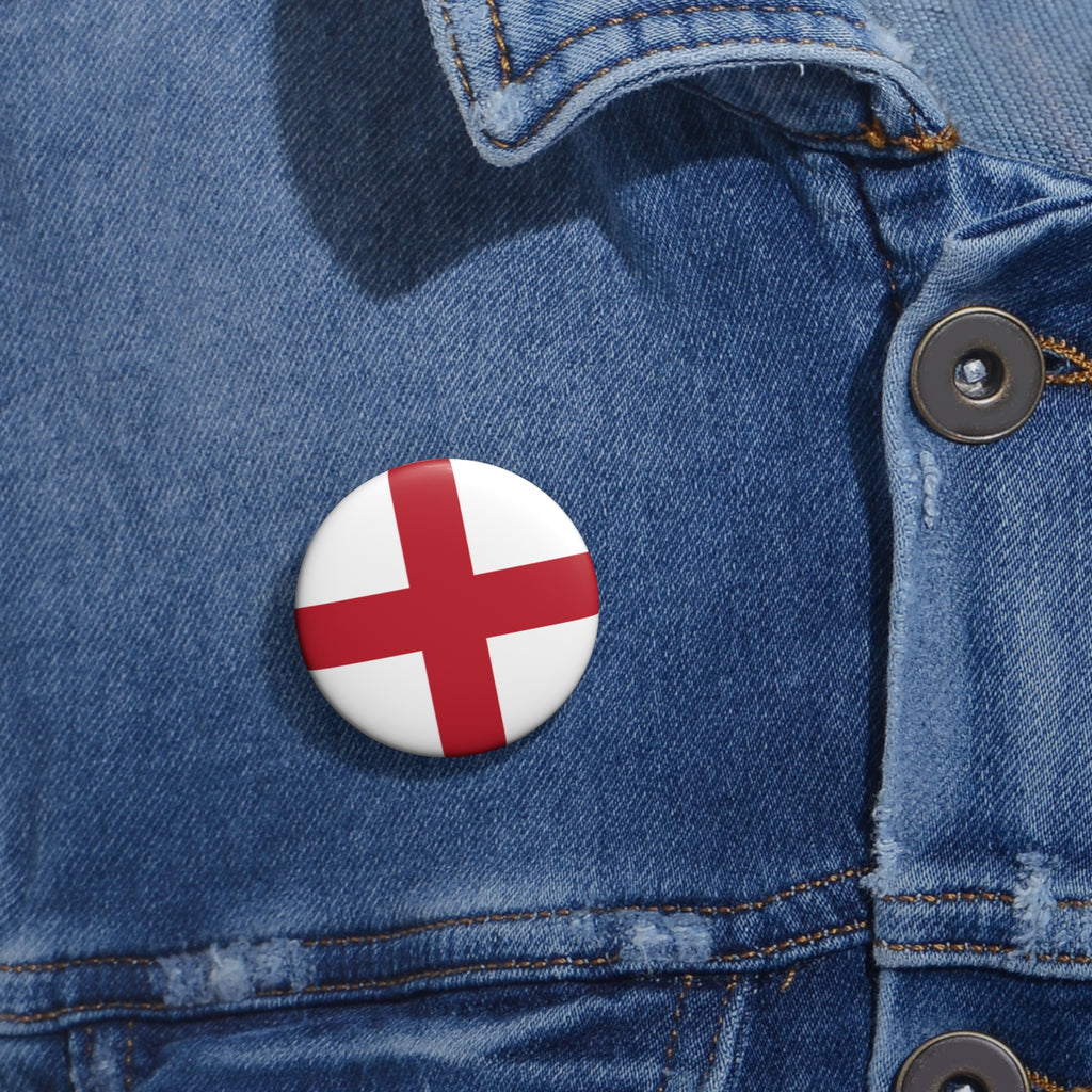 ENGLAND Soccer Pin Button – National Crest Fan Badge | World Cup 2026 Accessories
