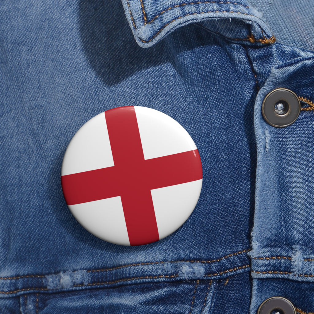 ENGLAND Soccer Pin Button – National Crest Fan Badge | World Cup 2026 Accessories