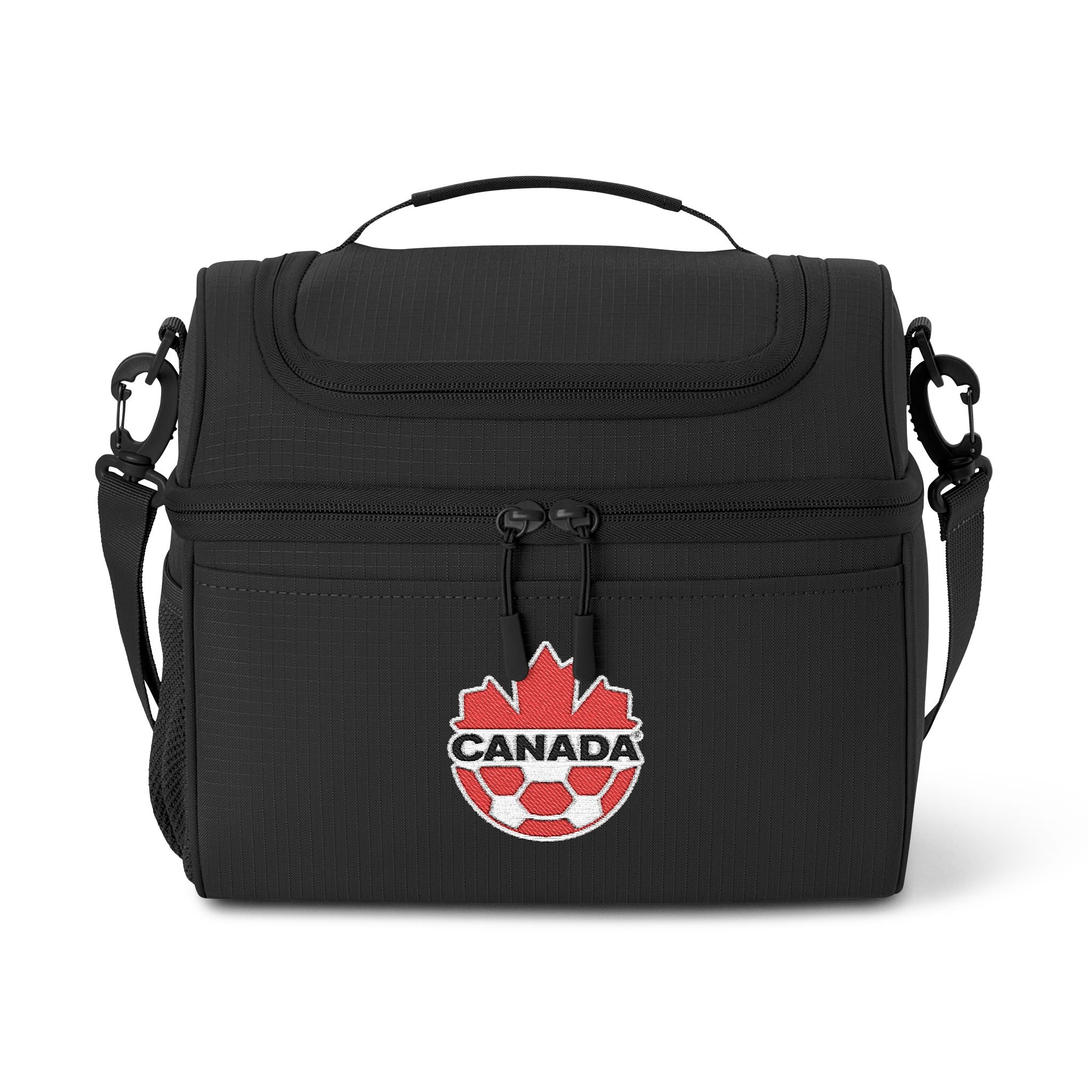 CANADA Soccer Cooler Bag – Insulated Lunch Bag with American Shield Design | World Cup 2026