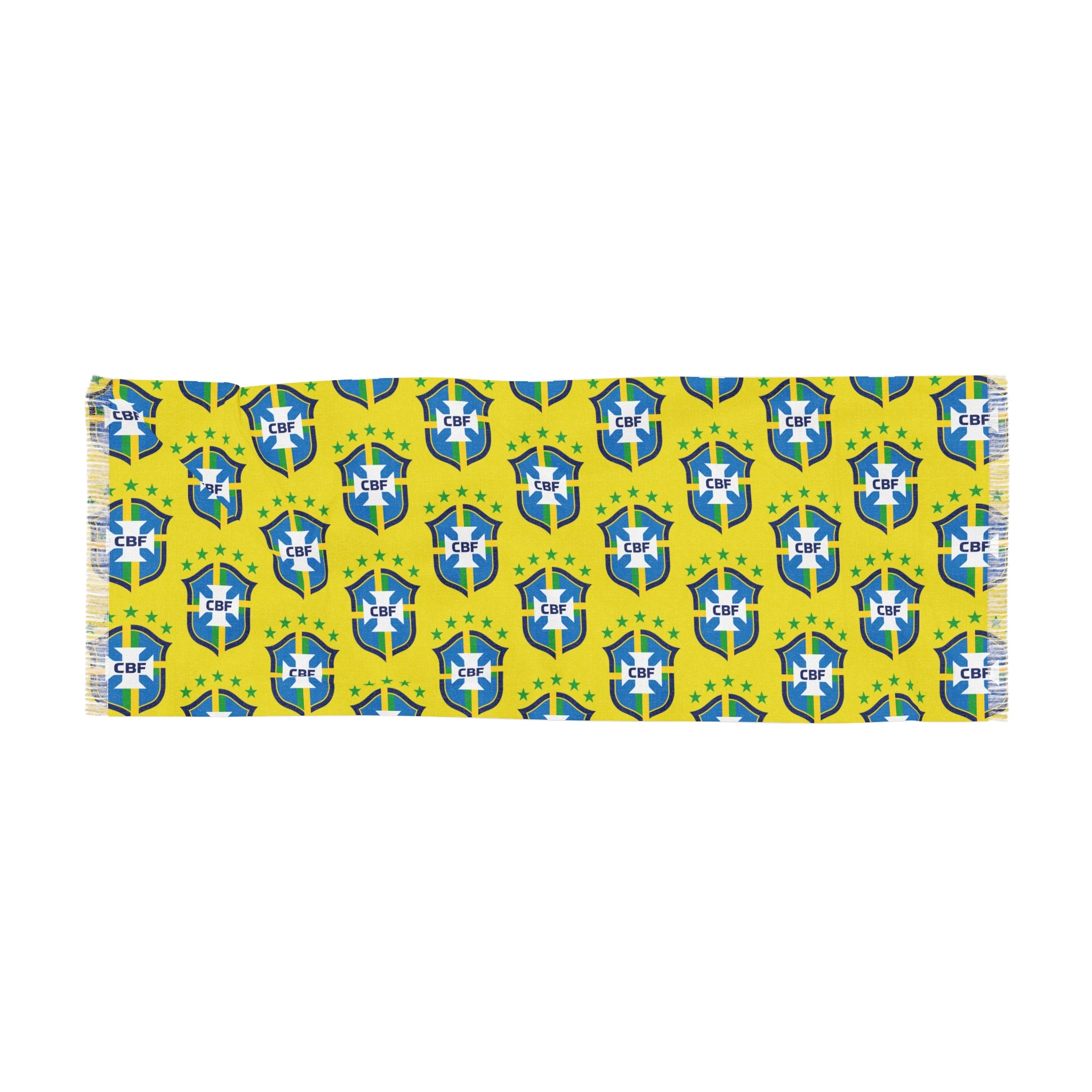 BRAZIL · FIFA World Cup 2026 Scarf | Lightweight Fan Scarf | Soccer Supporter Accessory