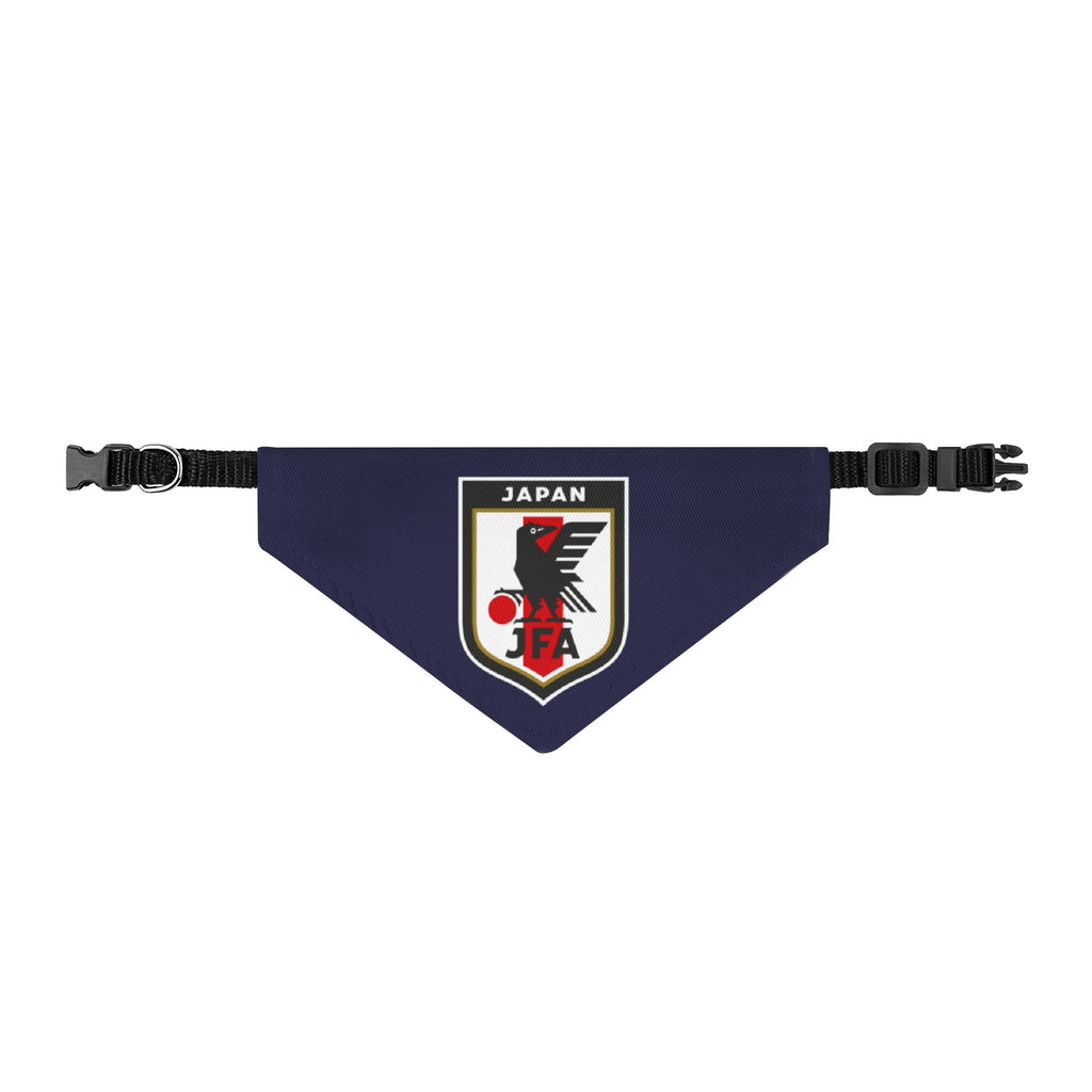 JAPAN Soccer Pet Bandana – Clip-On Dog & Cat Accessory | World Cup 2026 Fan Gift
