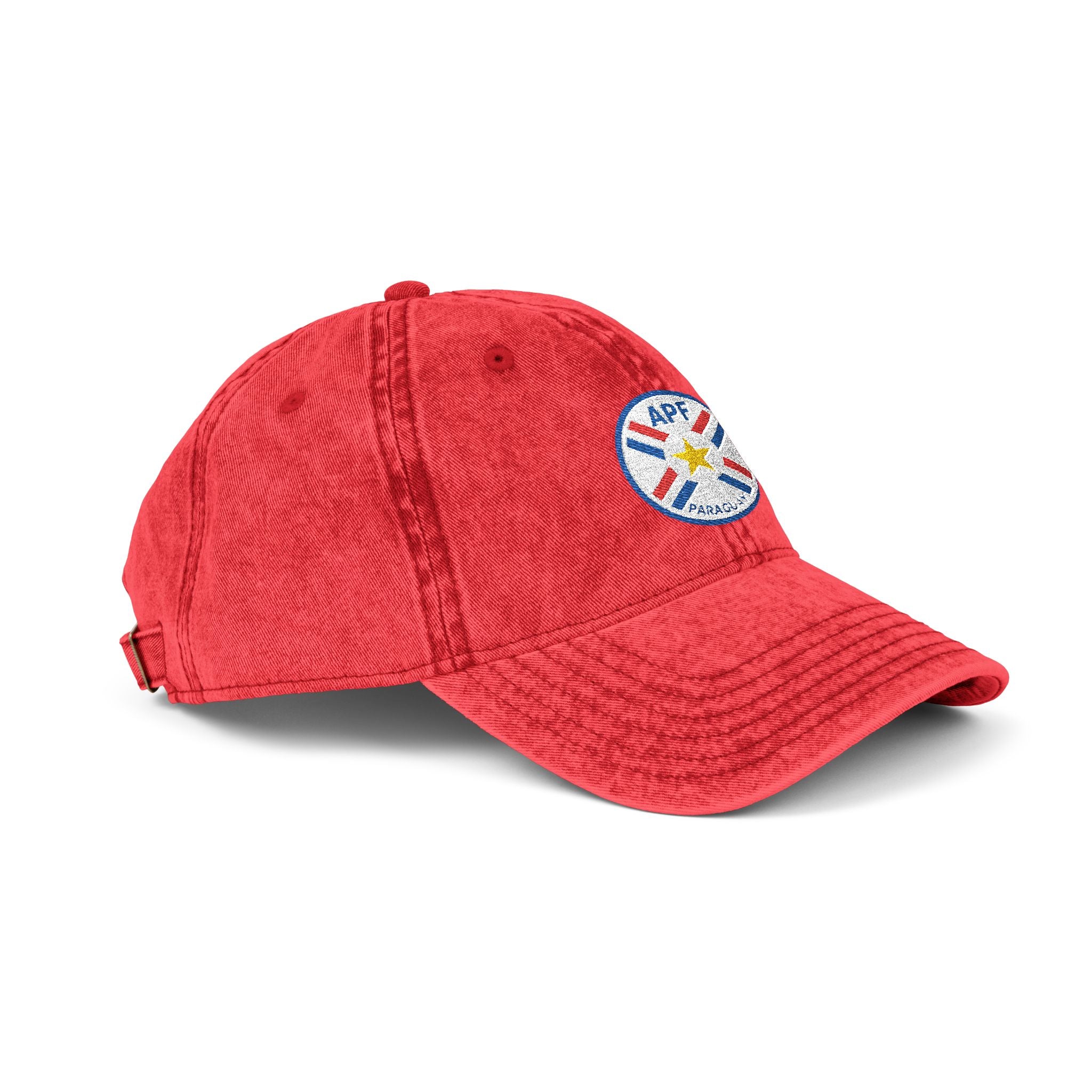 PARAGUAY · FIFA World Cup 2026 Vintage Cap | Embroidered Fan Hat | Soccer Supporter Accessory