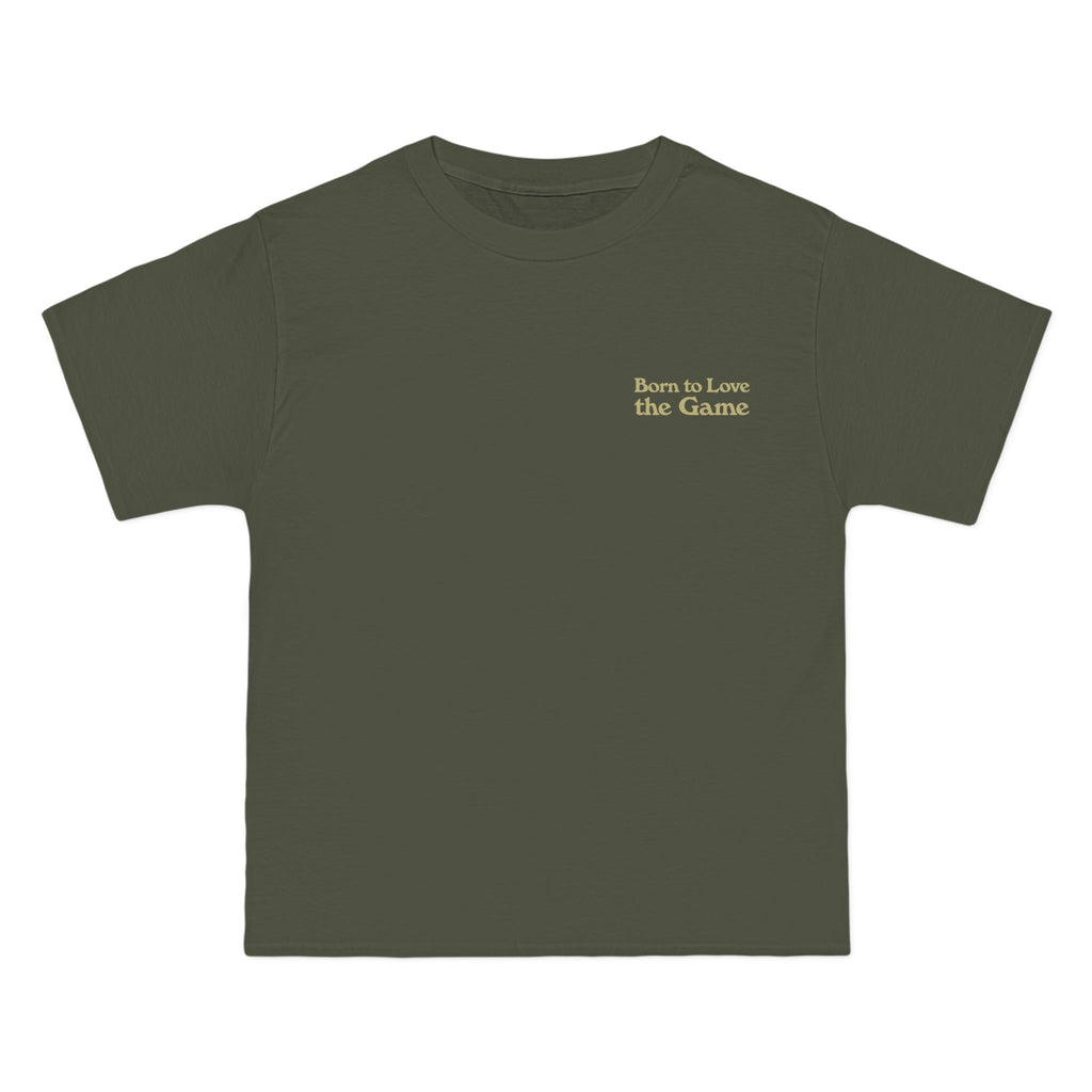 Born to Love the Game — Football Soccer Tee |  Football Pitch Graphic Shirt (Unisex)