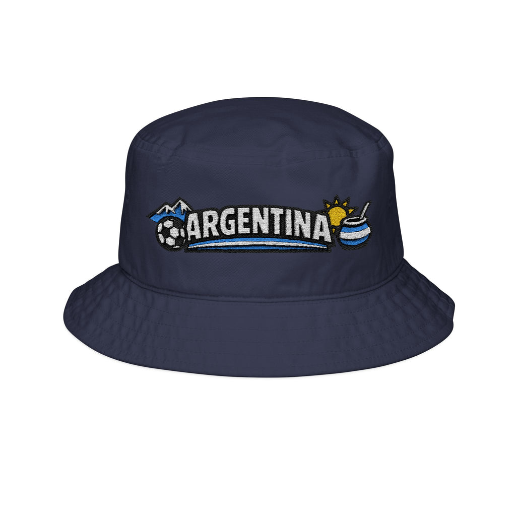 ARGENTINA · FIFA World Cup 2026 Bucket Hat | Embroidered Fan Sun Hat | Soccer Supporter Accessory