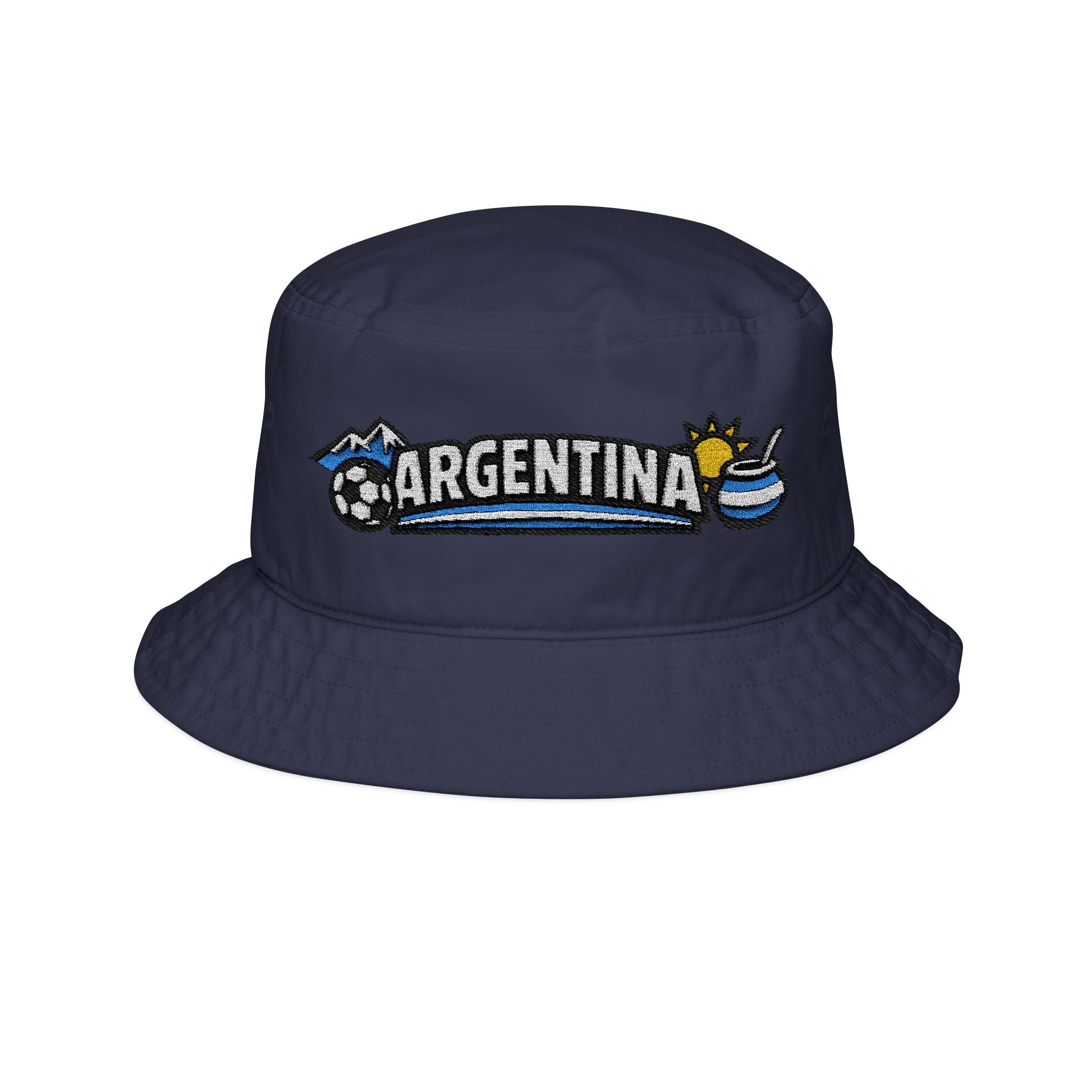 ARGENTINA · FIFA World Cup 2026 Bucket Hat | Embroidered Fan Sun Hat | Soccer Supporter Accessory