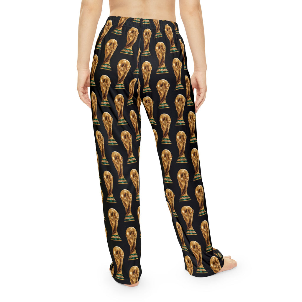 World Cup Trophy Women's Pajama Pants – Soccer Champion Lounge PJ Bottoms