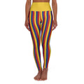 Colombia · FIFA World Cup 2026 High-Waisted Leggings | National Flag Yoga Pants | Soccer Fan Activewear