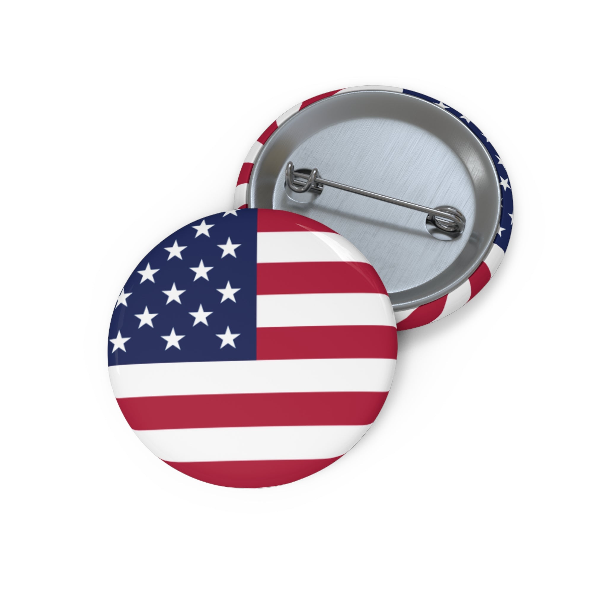 USA Soccer Pin Button – National Crest Fan Badge | World Cup 2026 Accessories