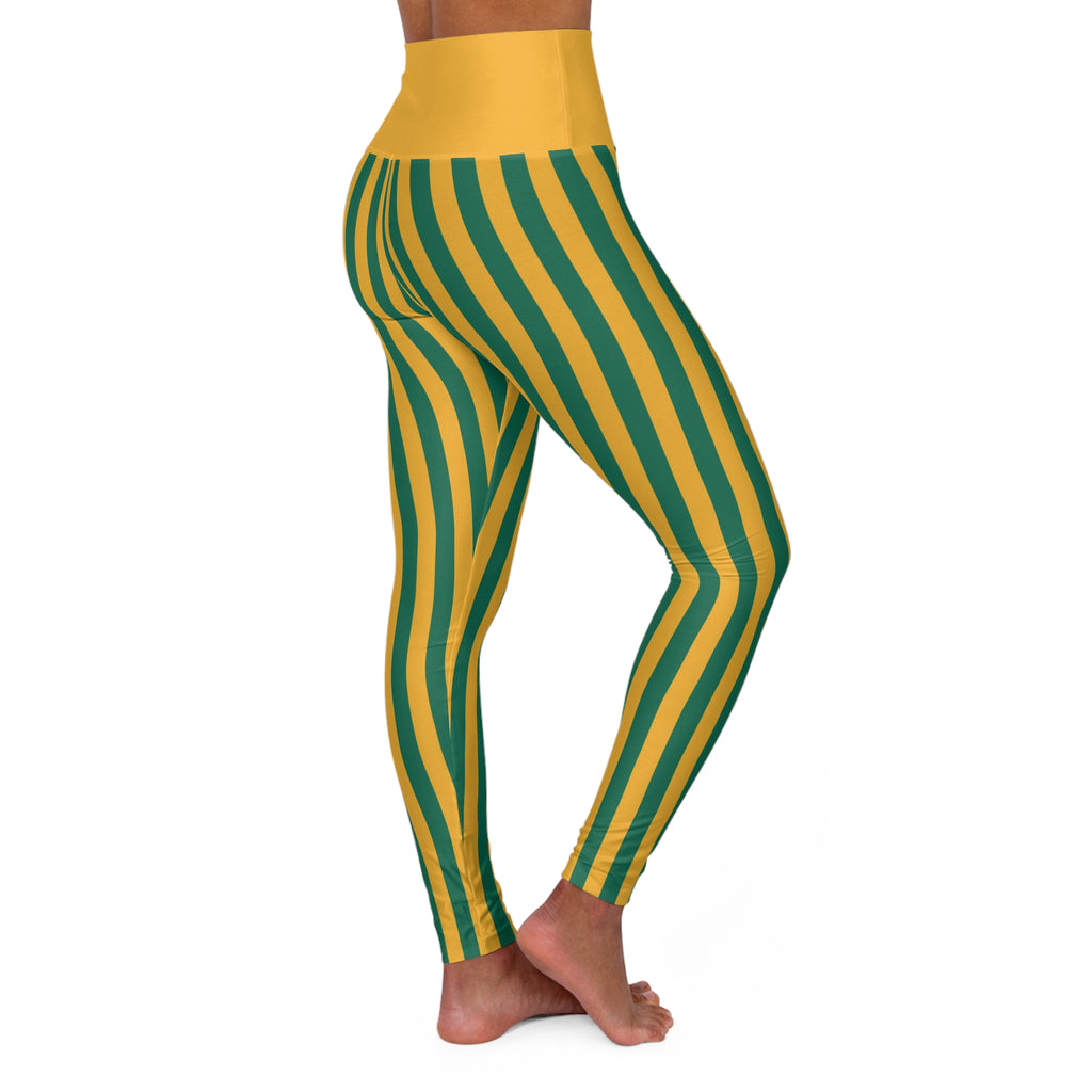 Brazil · FIFA World Cup 2026 High-Waisted Leggings | National Flag Yoga Pants | Soccer Fan Activewear