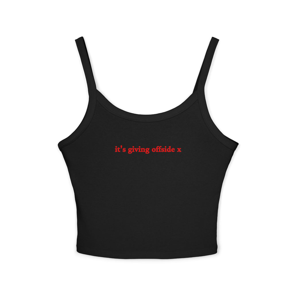 It's giving offside X Crop Tank | Football Girl Aesthetic | World Cup 2026