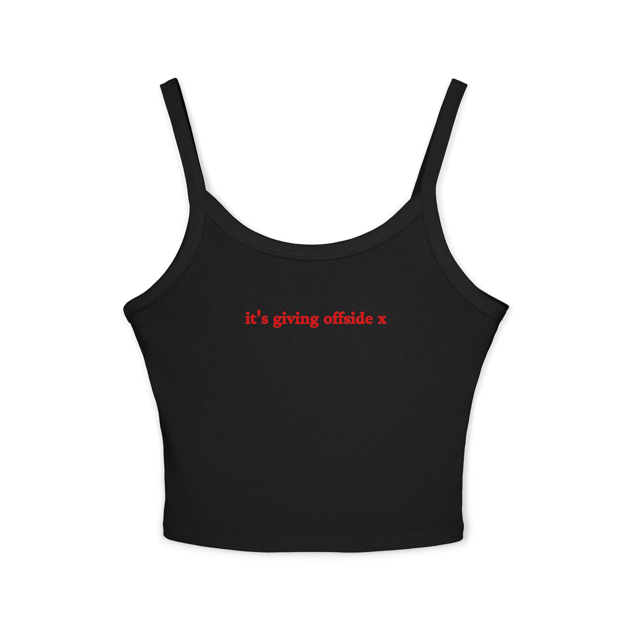 It's giving offside X Crop Tank | Football Girl Aesthetic | World Cup 2026