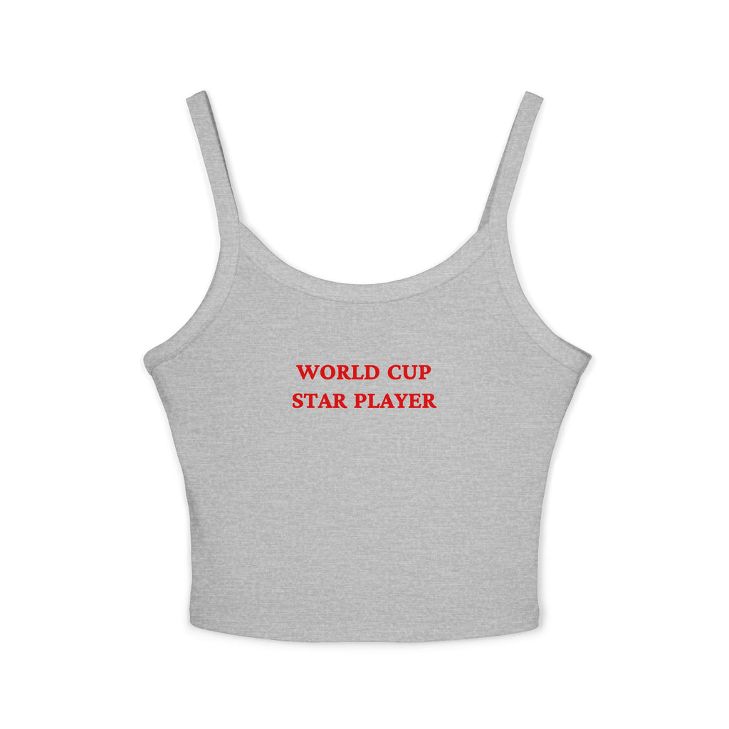 World Cup Star Player Crop Tank | Football Girl Aesthetic | World Cup 2026