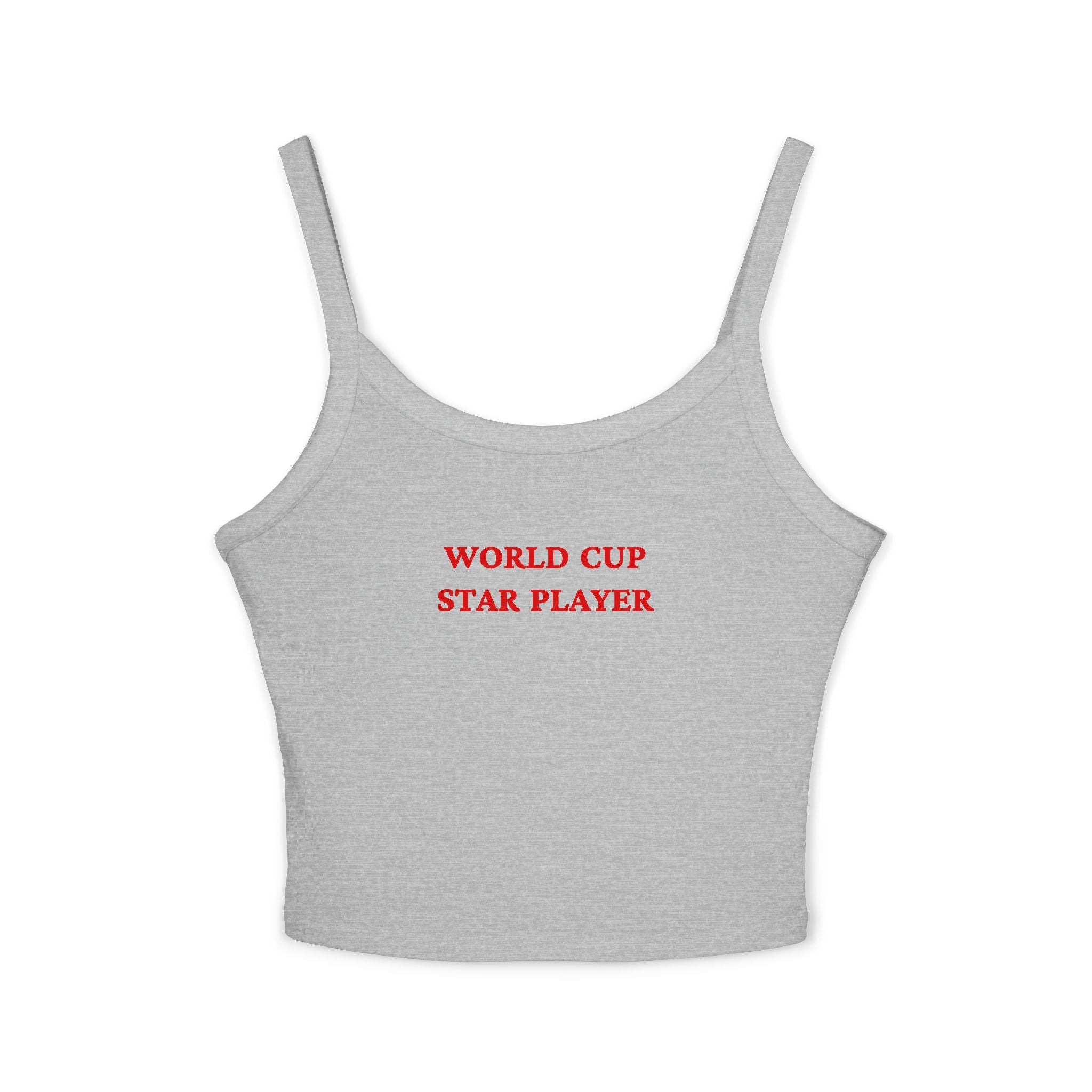 World Cup Star Player Crop Tank | Football Girl Aesthetic | World Cup 2026