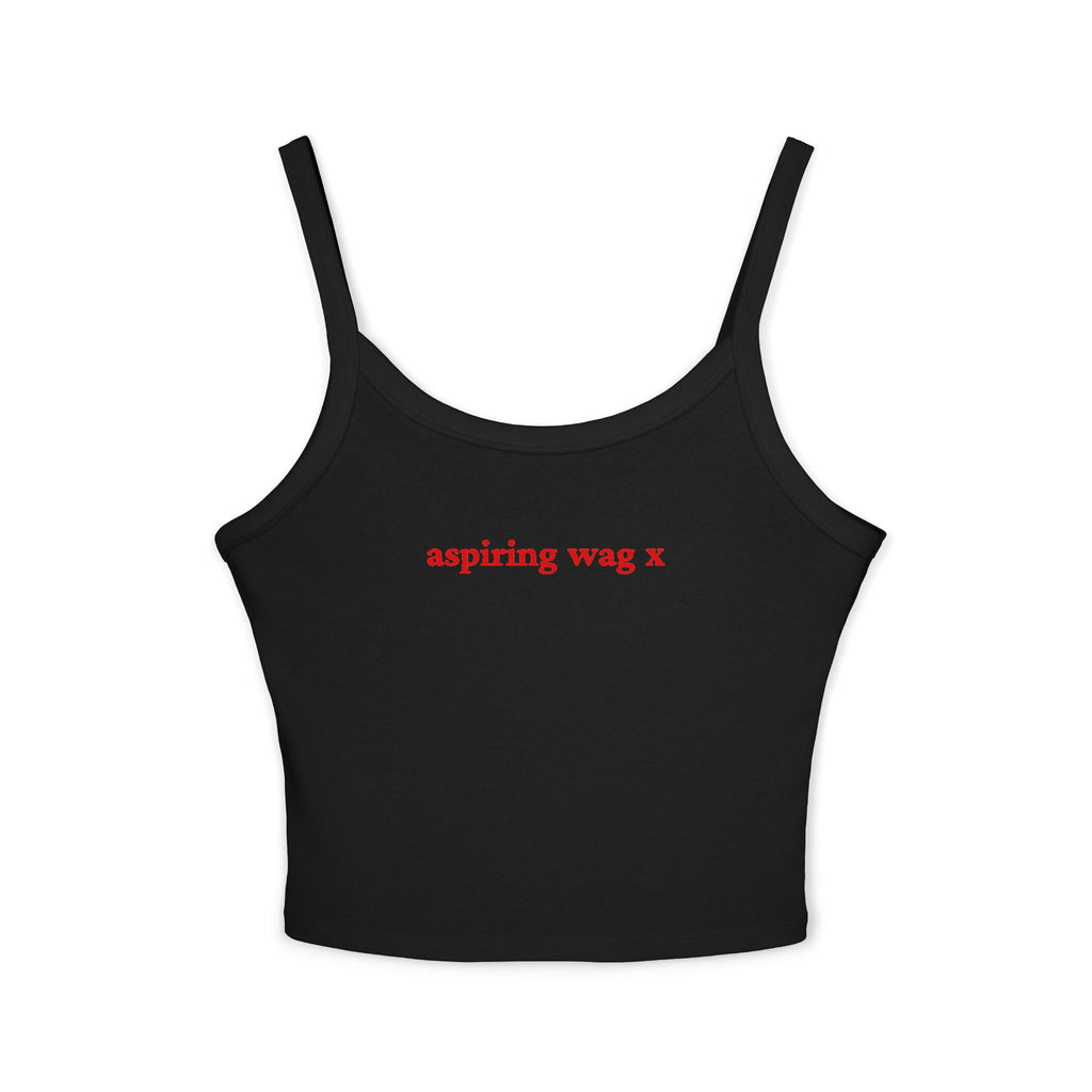 Aspiring WAG X Crop Tank | Football Girl Aesthetic | World Cup 2026