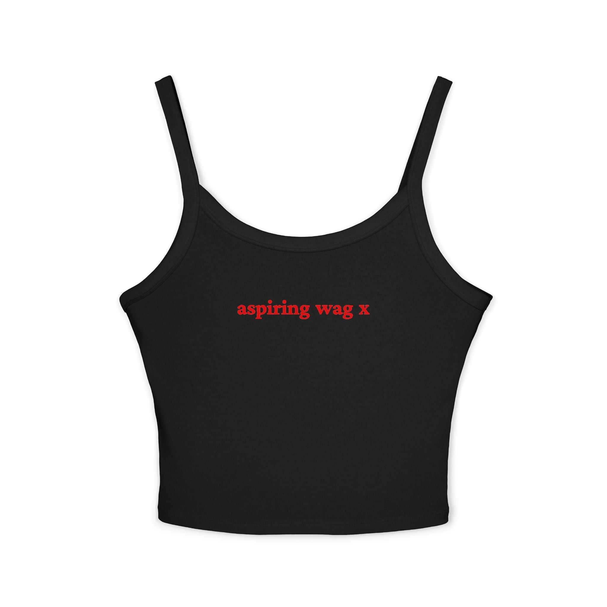 Aspiring WAG X Crop Tank | Football Girl Aesthetic | World Cup 2026