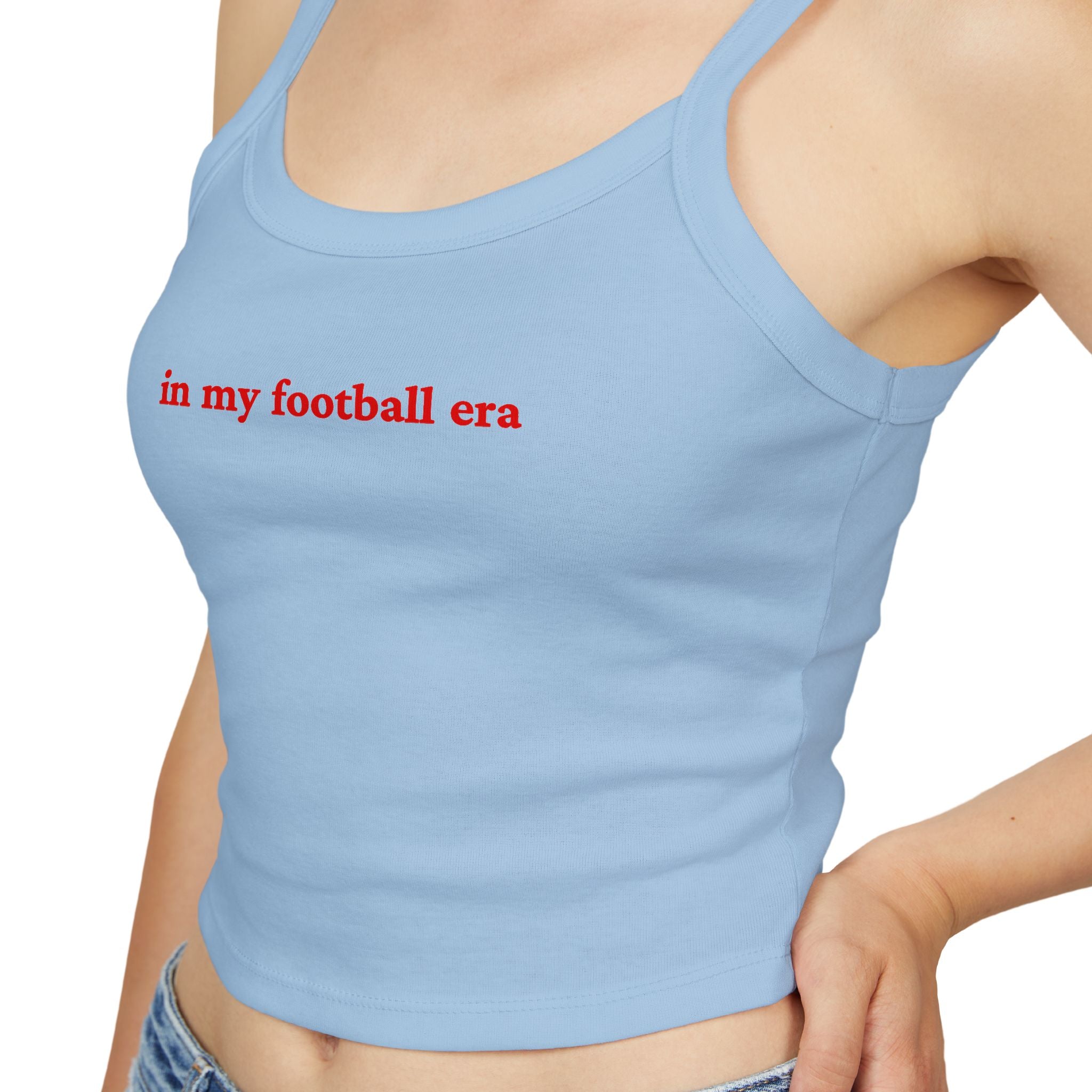 In my football era Crop Tank | Football Girl Aesthetic | World Cup 2026