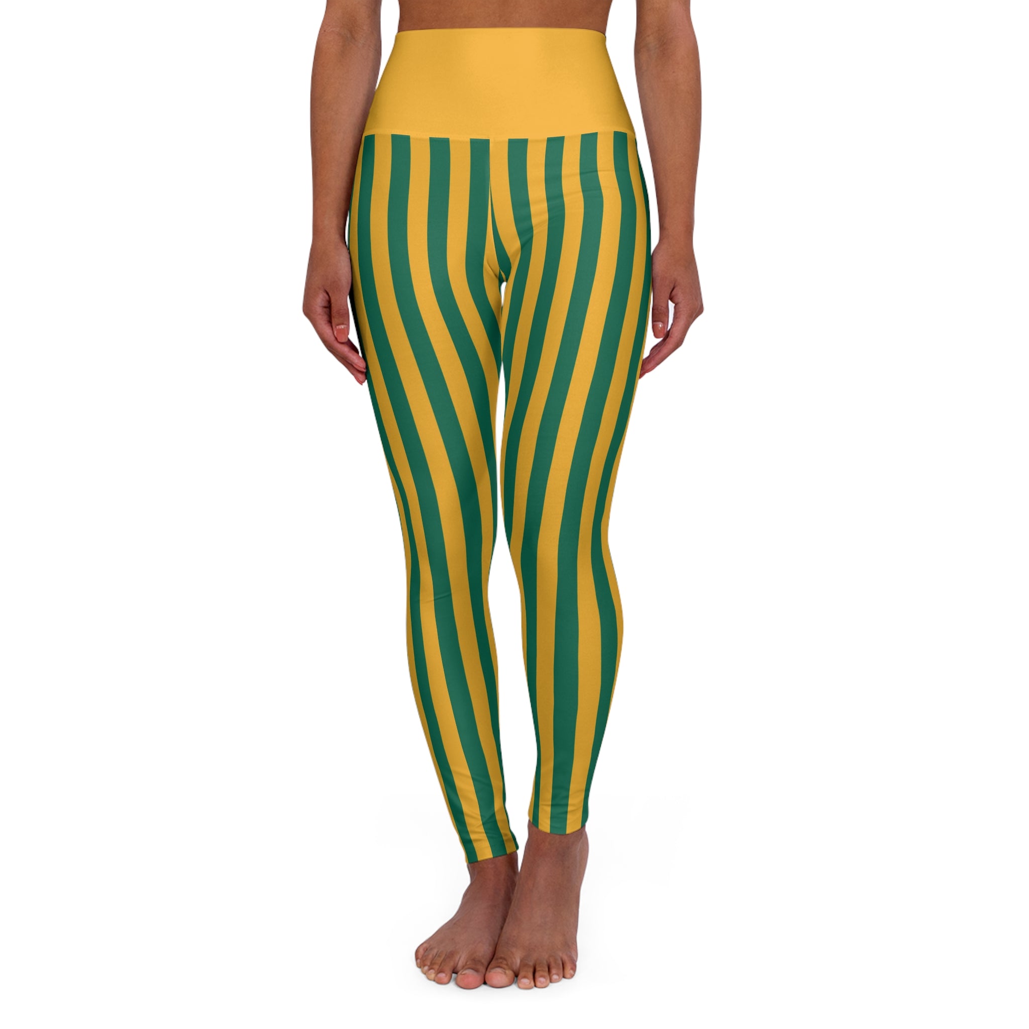 Brazil · FIFA World Cup 2026 High-Waisted Leggings | National Flag Yoga Pants | Soccer Fan Activewear