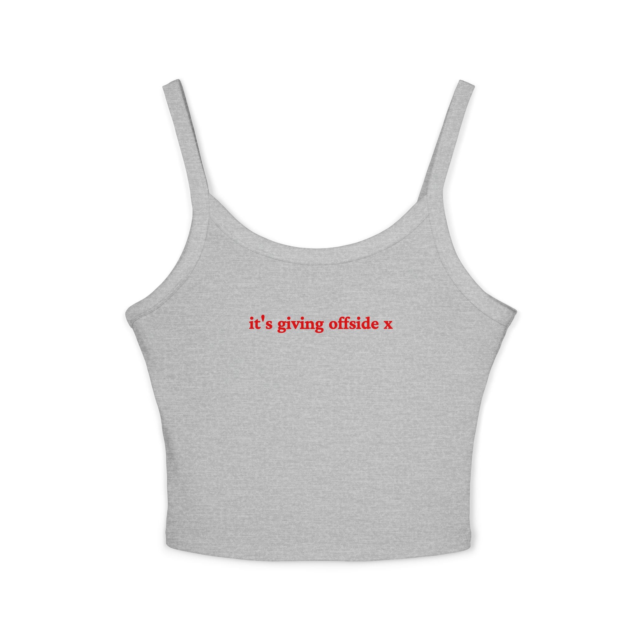 It's giving offside X Crop Tank | Football Girl Aesthetic | World Cup 2026