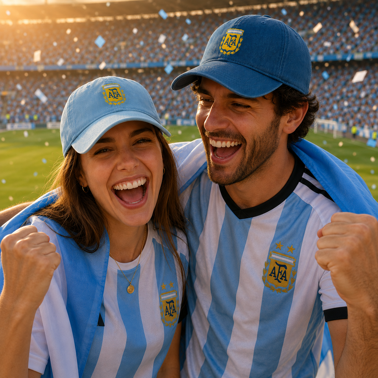 ARGENTINA · FIFA World Cup 2026 Dad Hat | Embroidered Fan Cap | Soccer Supporter Accessory