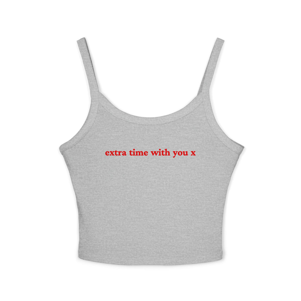 Extra time with you X Crop Tank | Football Girl Aesthetic | World Cup 2026