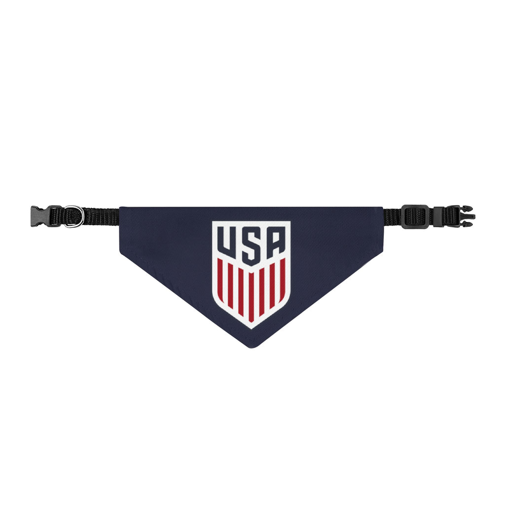 USA Soccer Pet Bandana – Clip-On Dog & Cat Accessory | World Cup 2026 Fan Gift