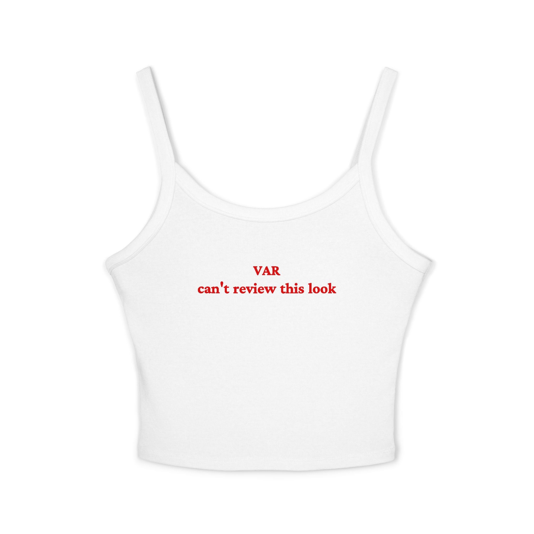 VAR can't review this look Crop Tank | Football Girl Aesthetic | World Cup 2026