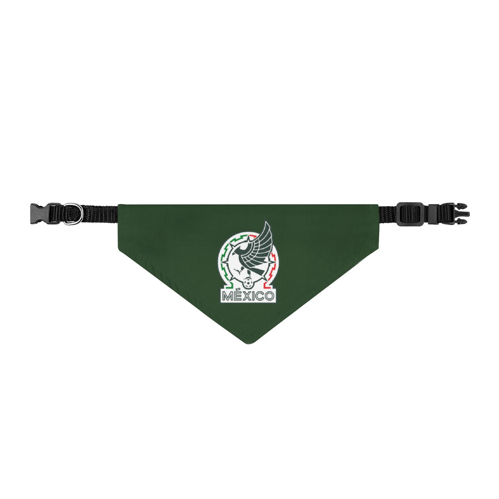 MEXICO Soccer Pet Bandana – Clip-On Dog & Cat Accessory | World Cup 2026 Fan Gift
