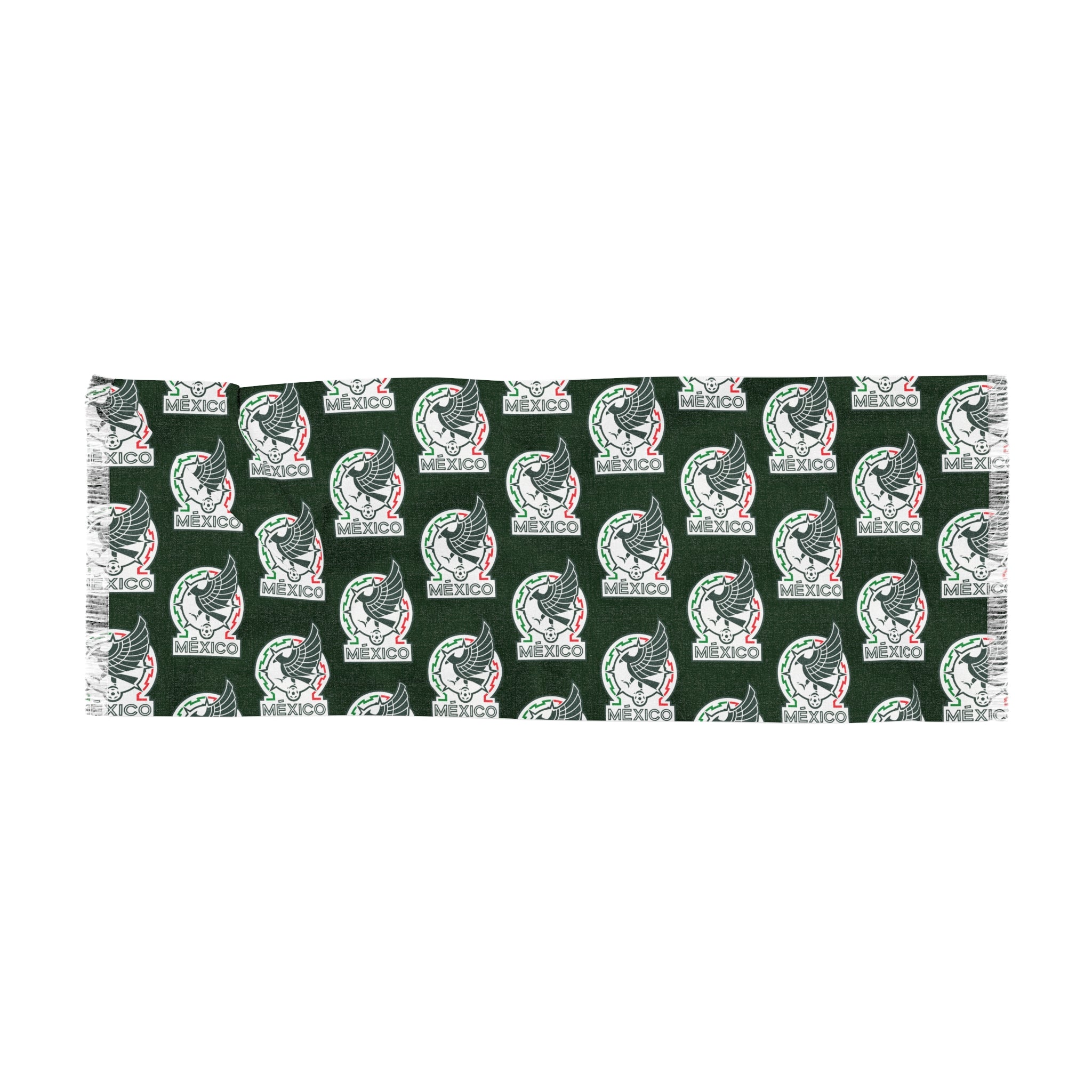 MEXICO · FIFA World Cup 2026 Scarf | Lightweight Fan Scarf | Soccer Supporter Accessory