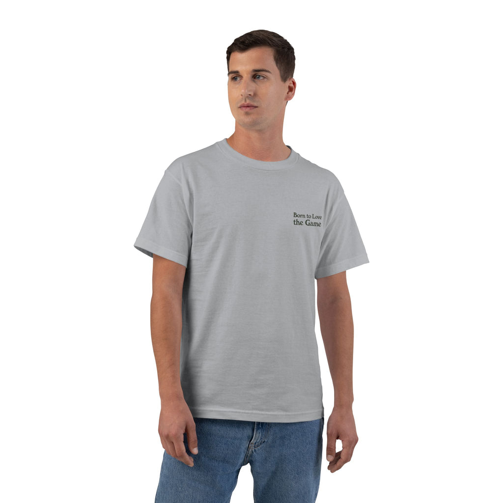 Born to Love the Game — Football Soccer Tee |  Football Pitch Graphic Shirt (Unisex)