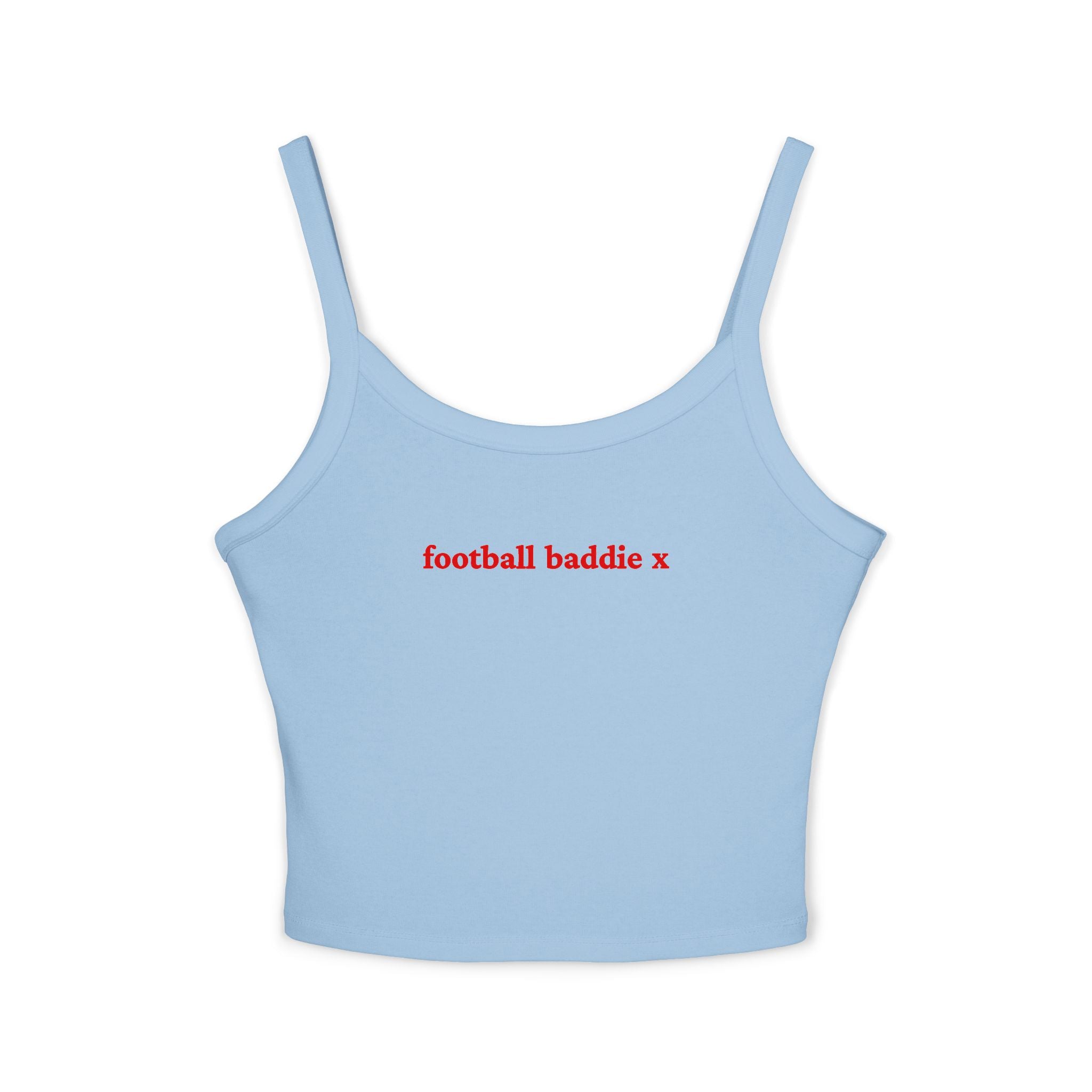 Football baddie X Crop Tank | Football Girl Aesthetic | World Cup 2026