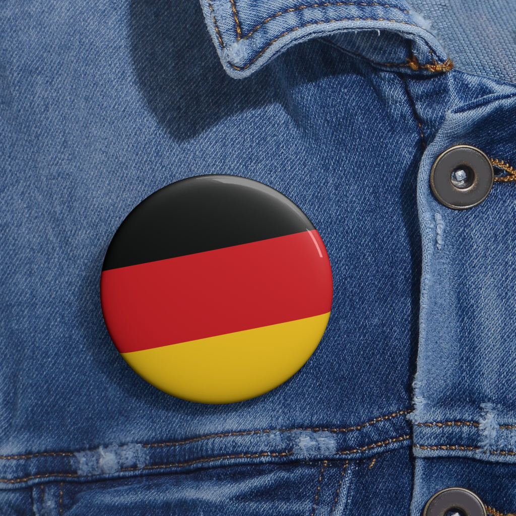 GERMANY Soccer Pin Button – National Crest Fan Badge | World Cup 2026 Accessories